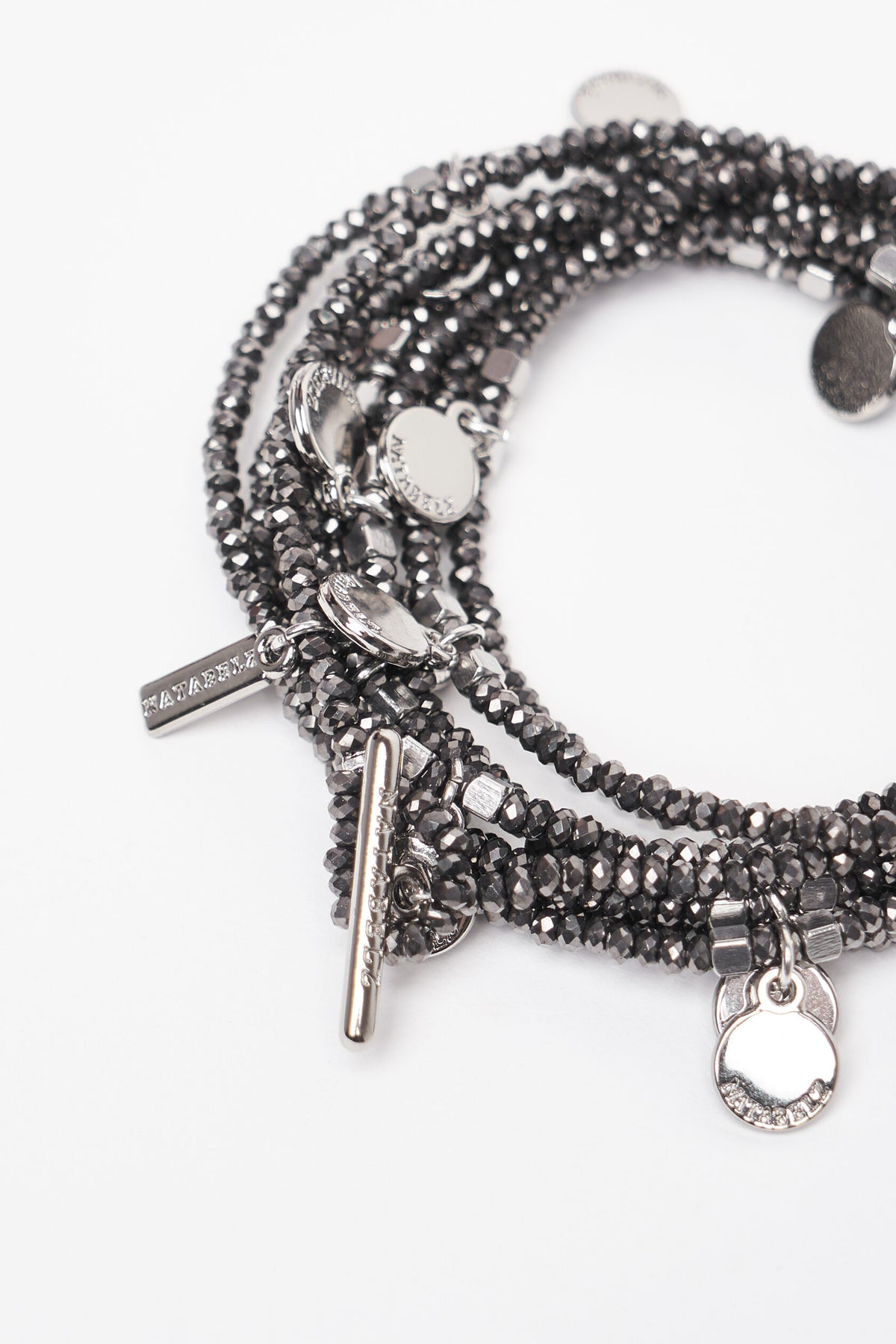 Graphite string with coins – NATA BELZ