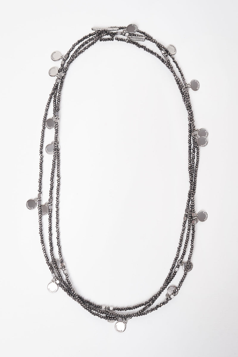 Graphite string with coins – NATA BELZ